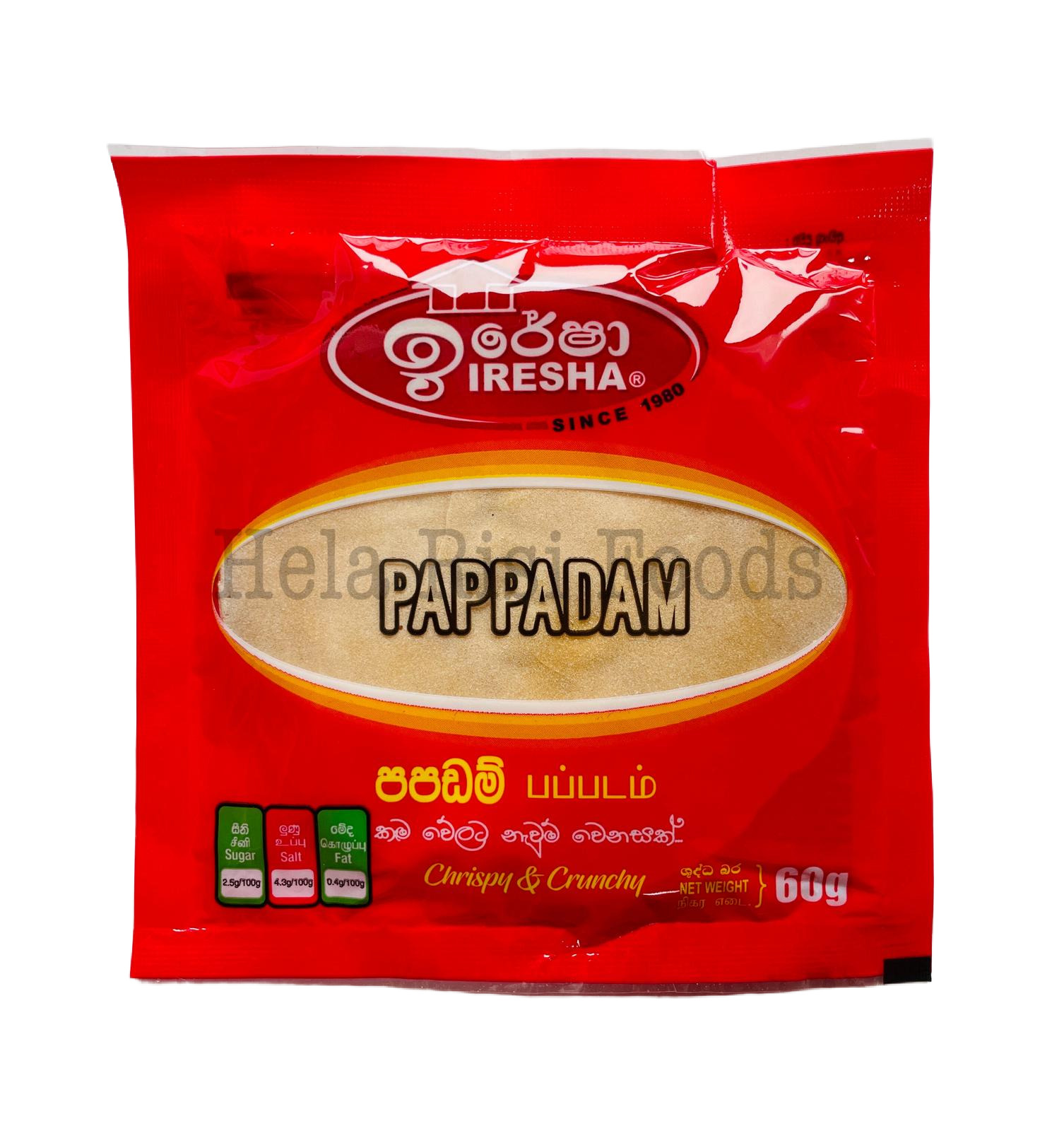 Iresha Pappadam 60g